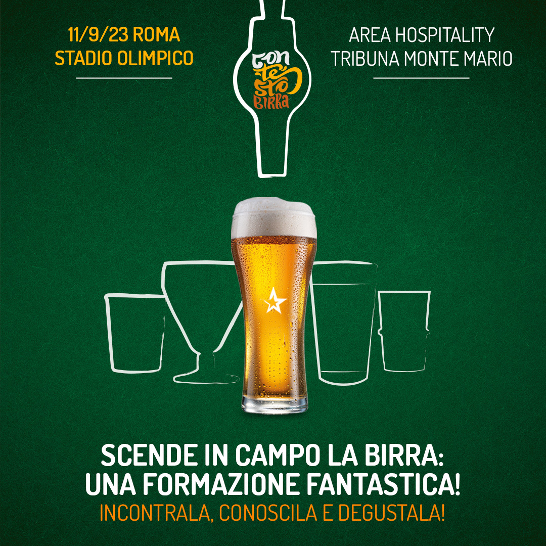 Arriva ConTeSto Birra allo Stadio Olimpico di Roma - News - fancy Magazine