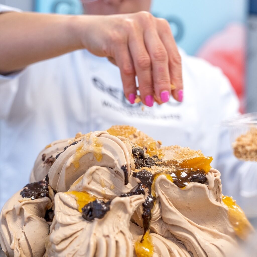 sfida tra gelatieri
