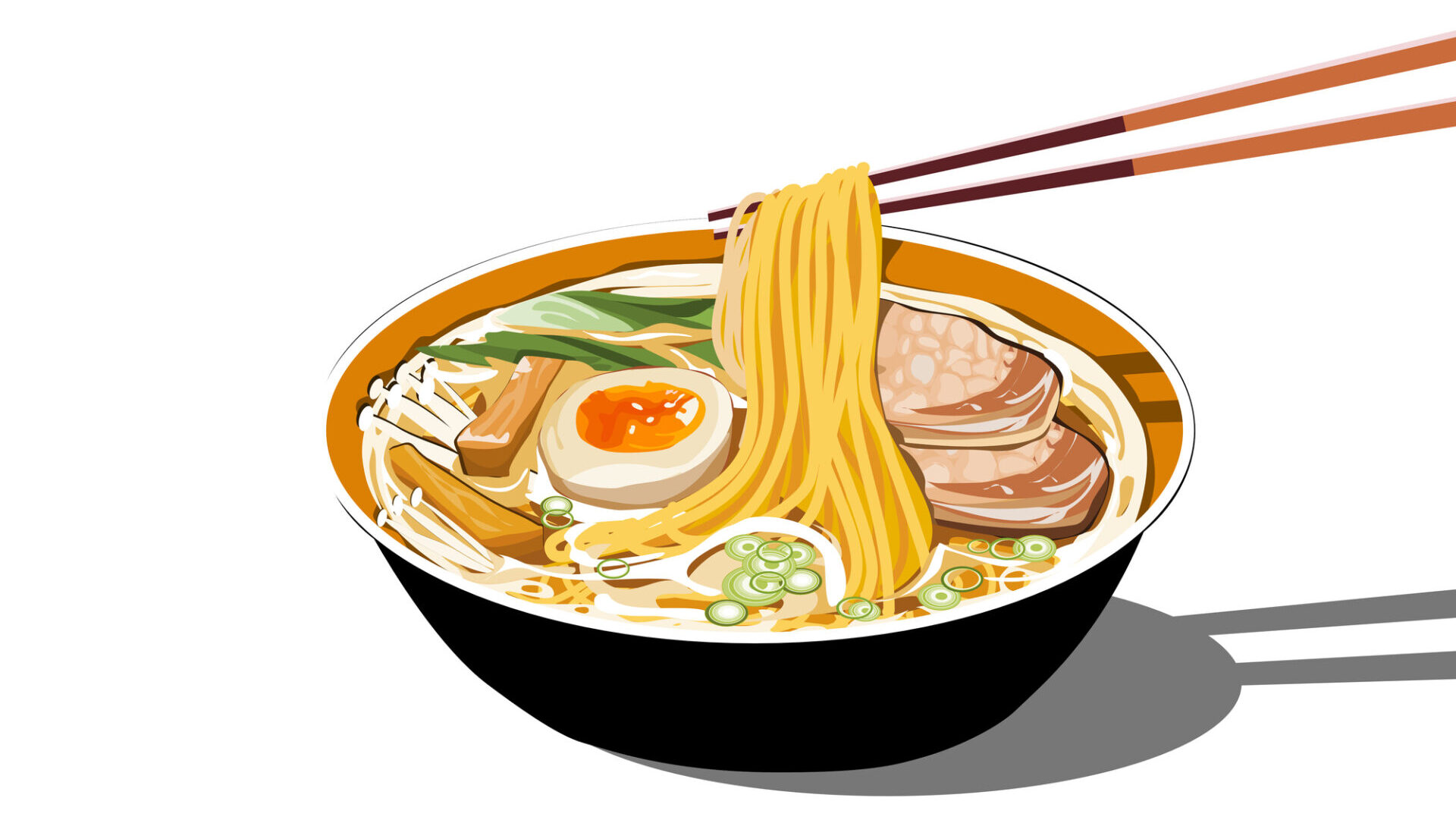 anime food itadakimasu
