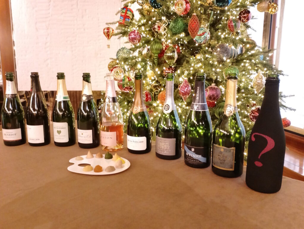 champagne assaggio alla cieca