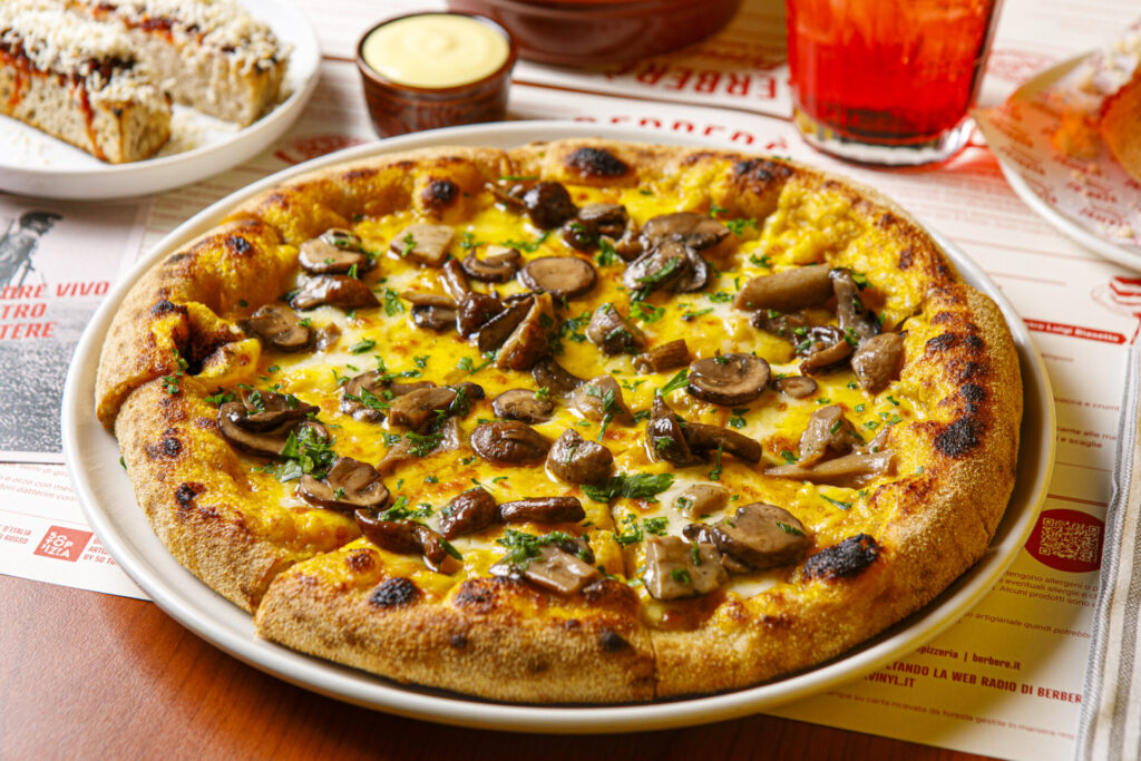 menu pizza berberè