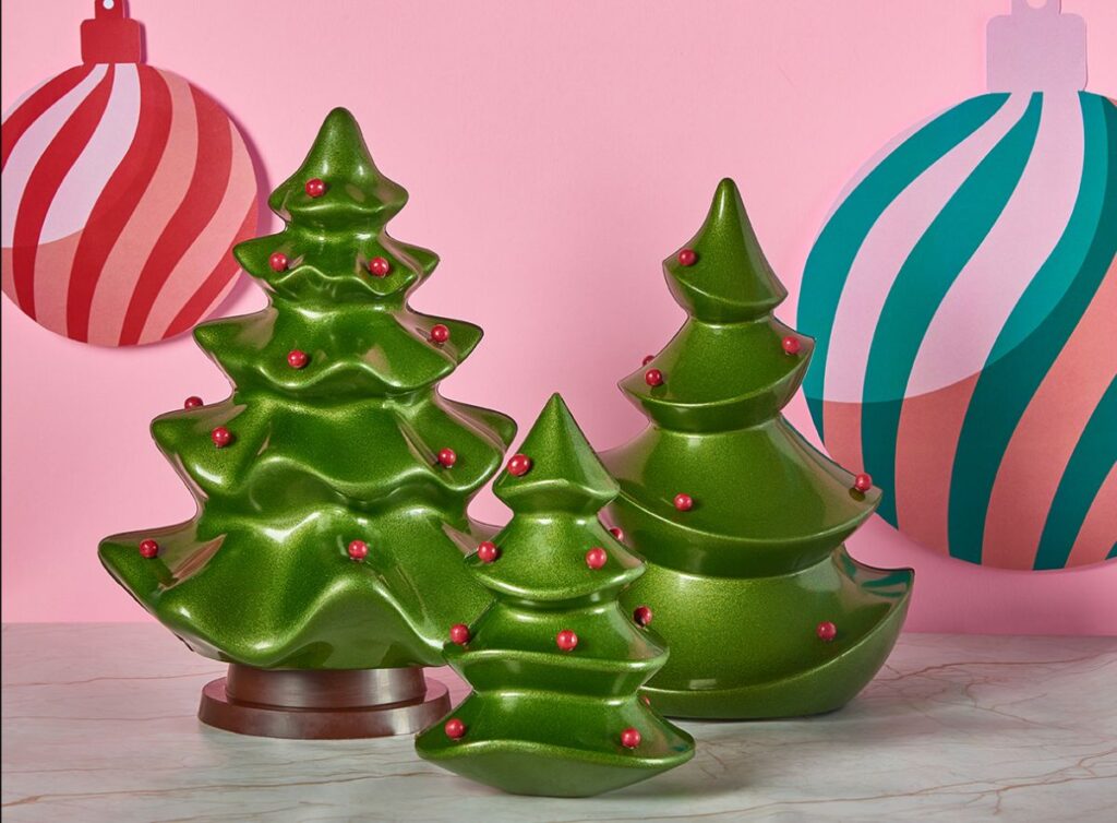Alberi verdi di cioccolato charlotte dusart
