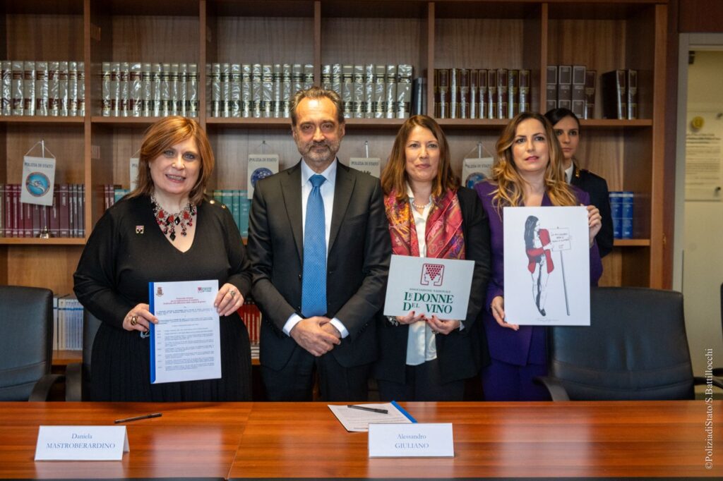 accordo per la violenza di genere tra polizia e donne del vino