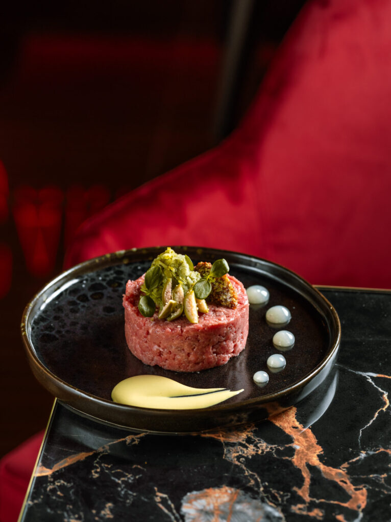 carpaccio beef restaurant tartare