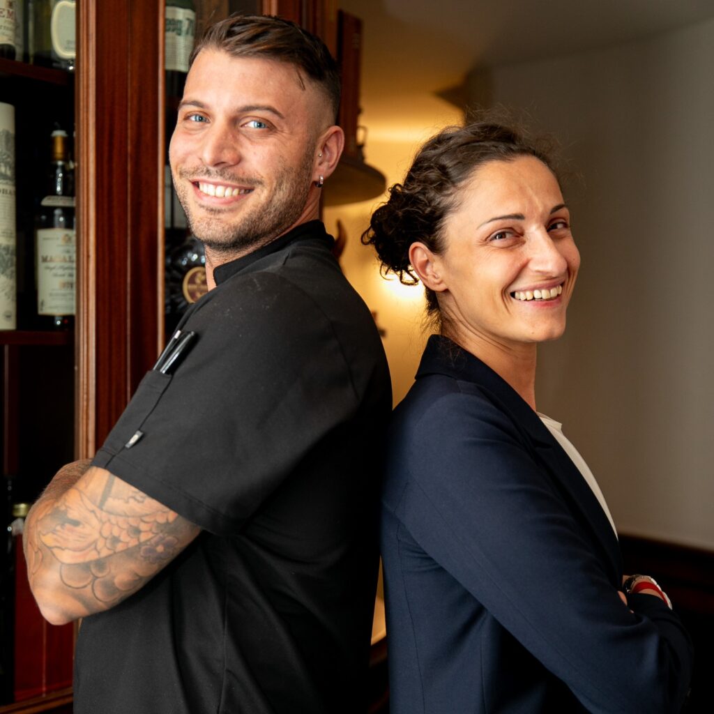 Chef Alex Normanni e Antonella Federico, La Caprese