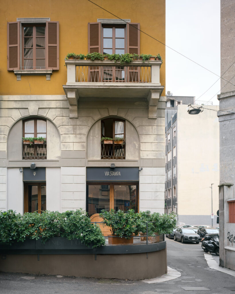 via stampa bistrot milano