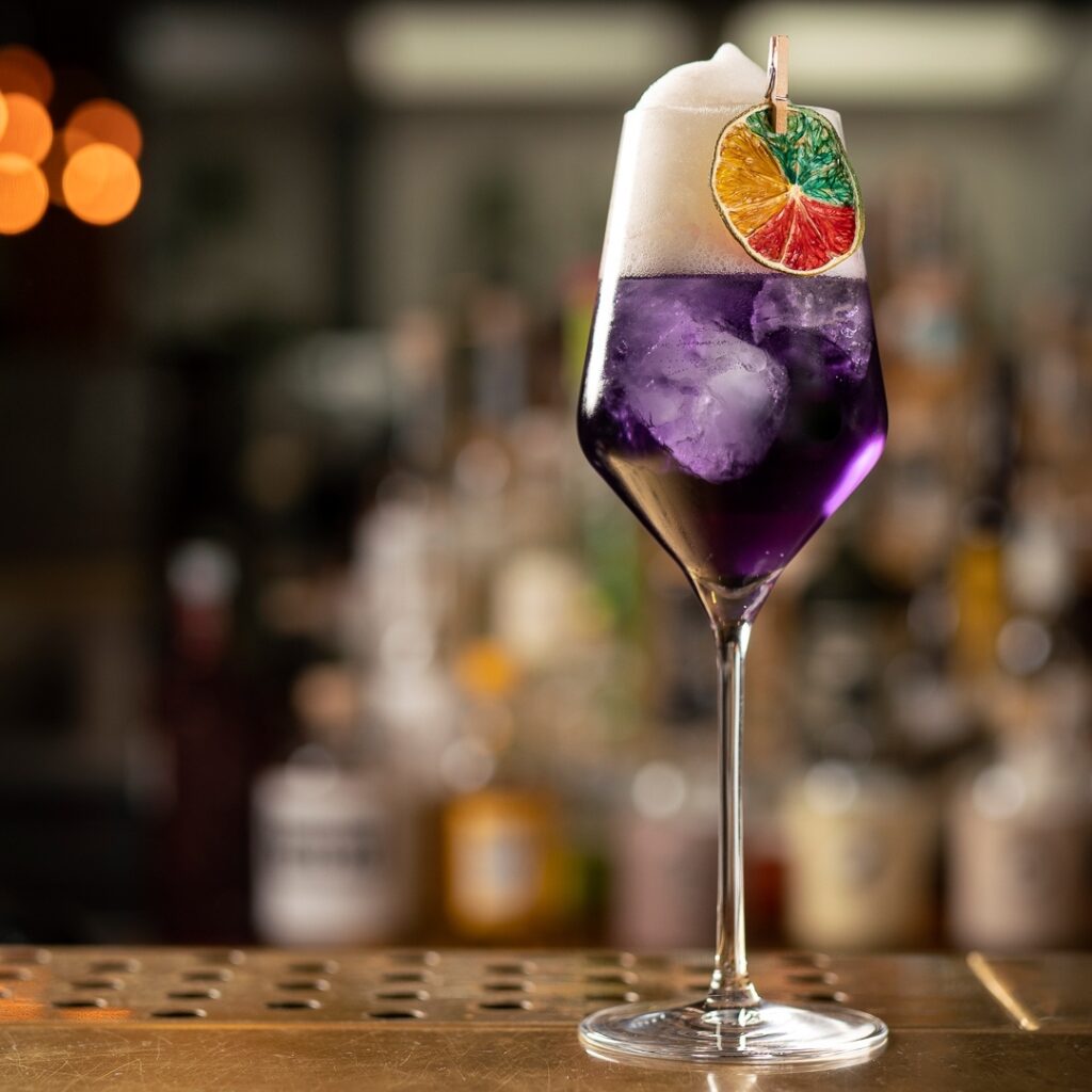 cocktail Purple Tonic