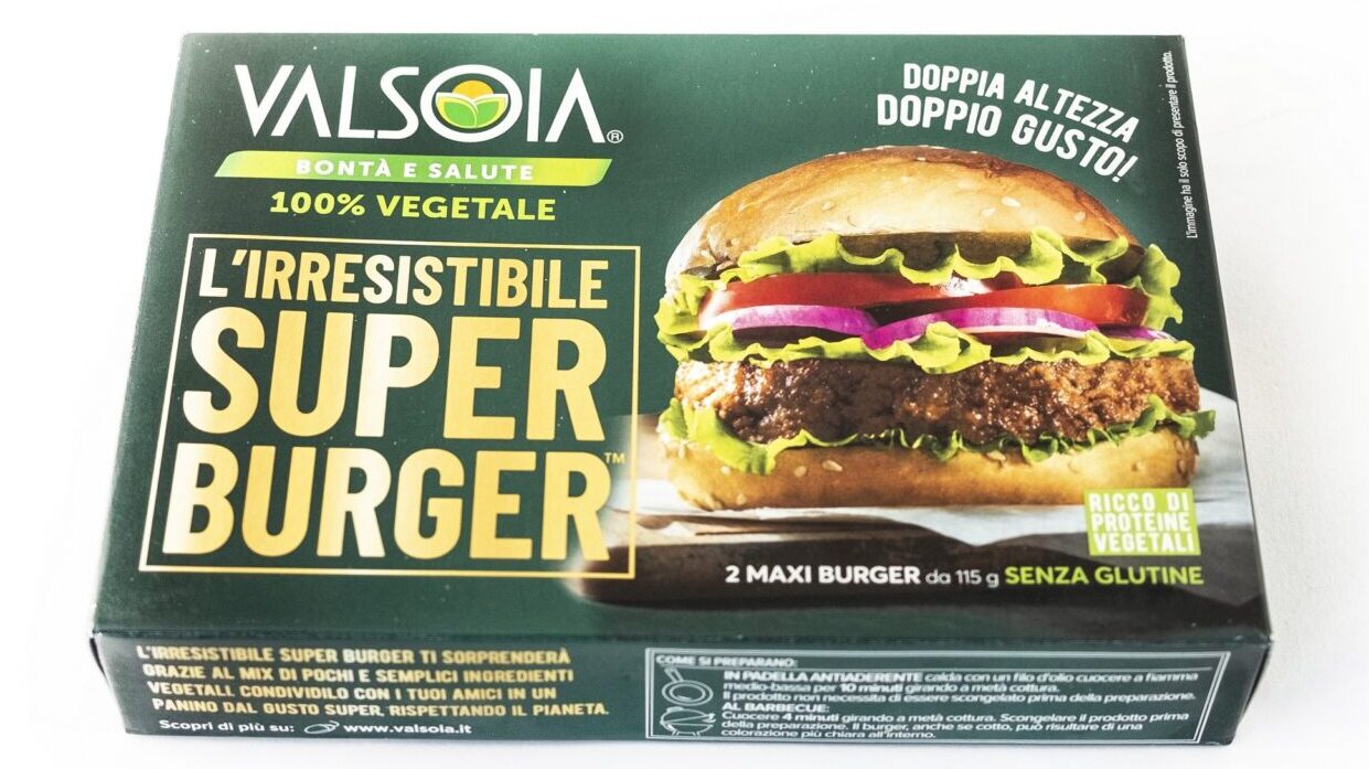 L’Irresistibile Super Burger surgelato di Valsoia