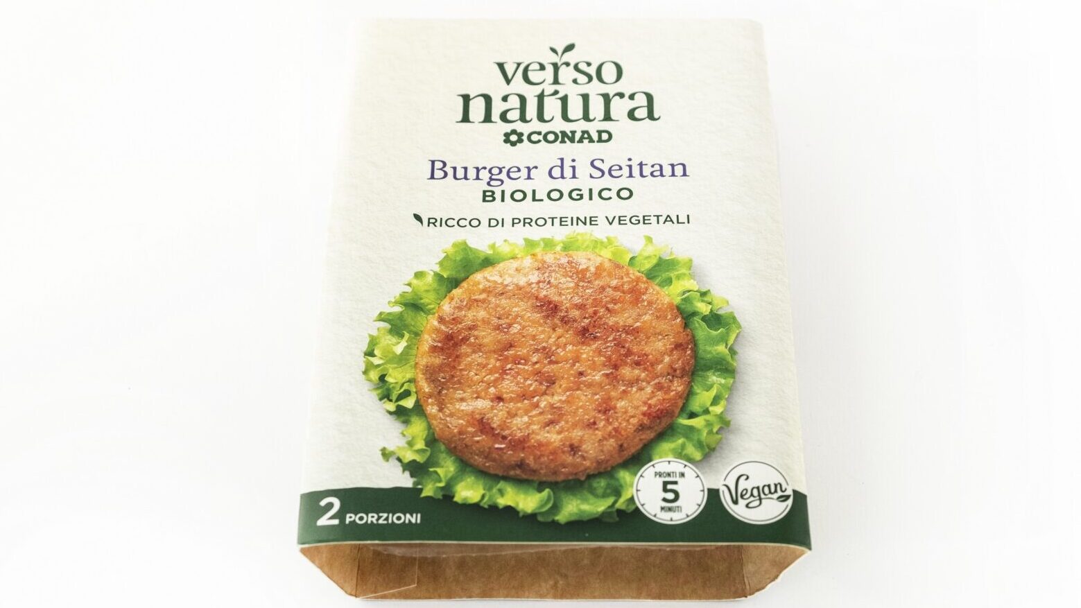 Burger di seitan biologico di Verso Natura