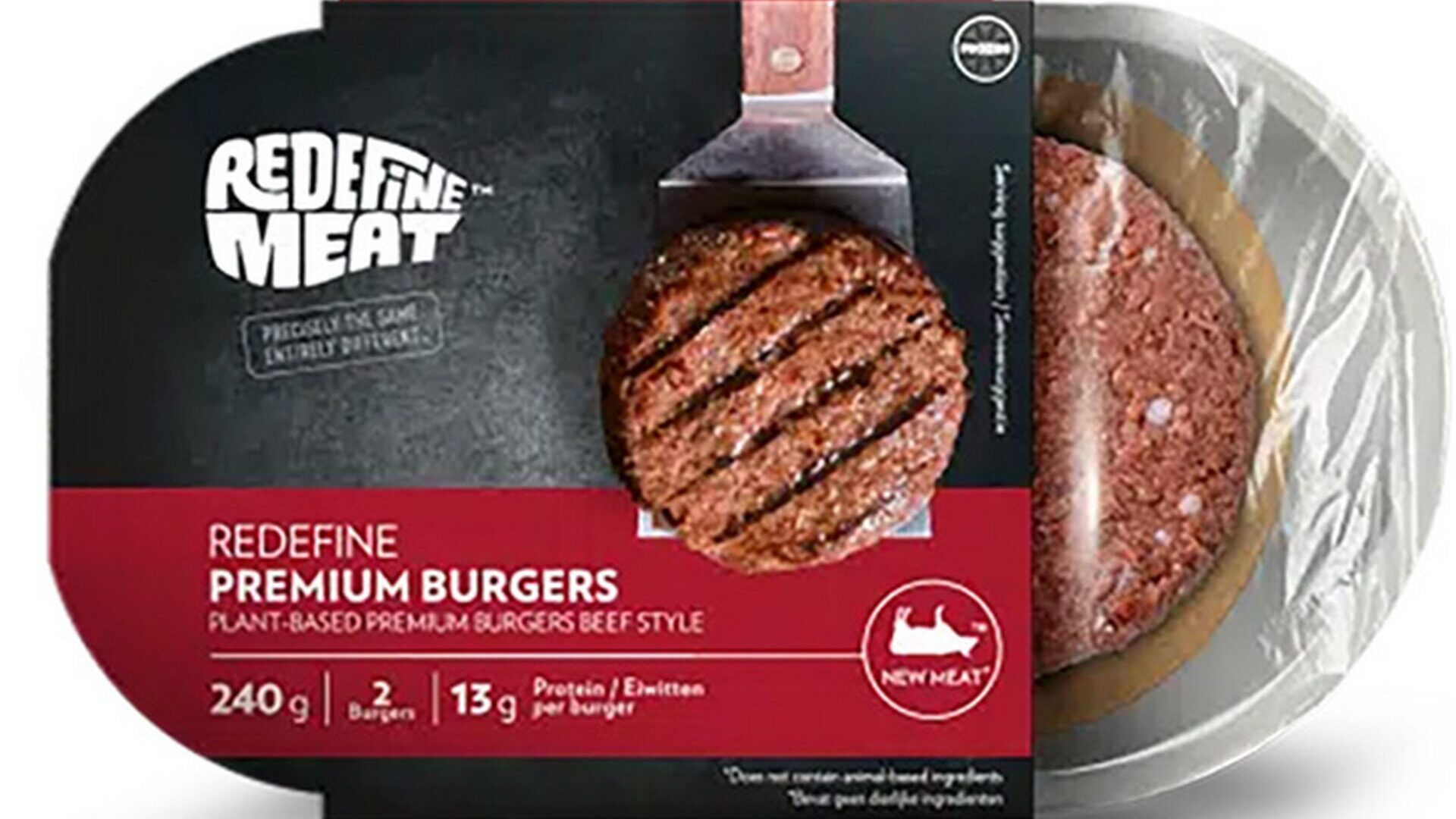 Premium burger di Redefine Meat