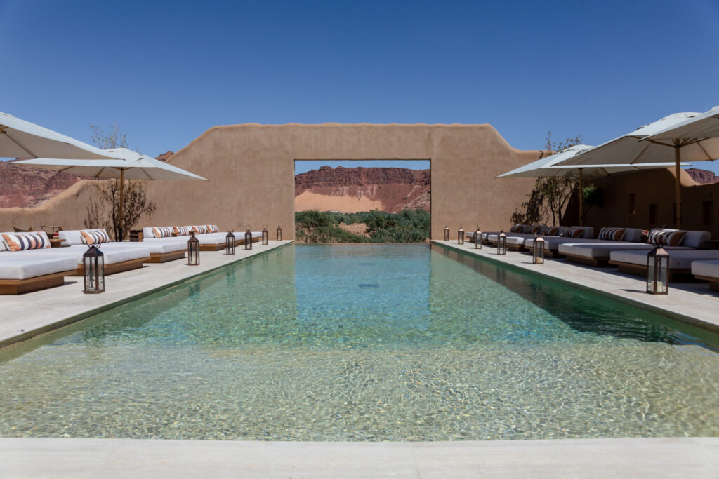 infinity pool Dar Tantora The House Hotel