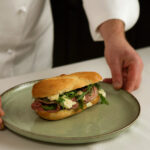 Baguette croccante con roast beef