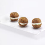 Baci di dama allo stracchino e quinoa