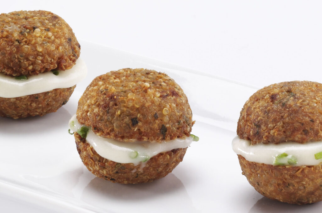 polpette di quinoa