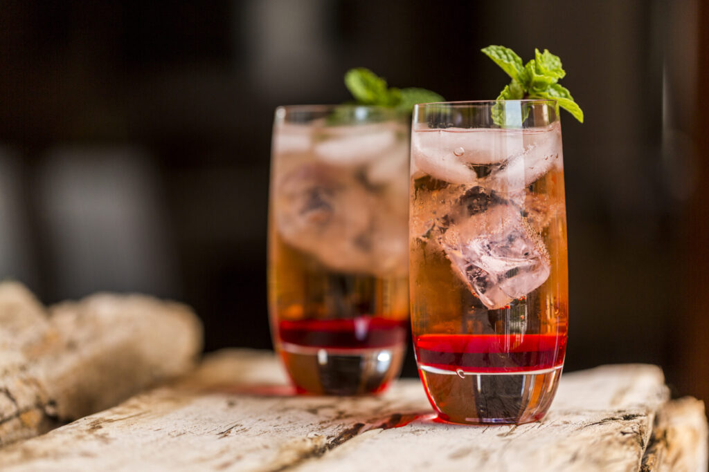 cocktail Chilcano Berry