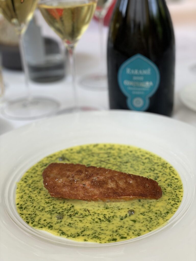 TRIGLIE DI SCOGLIO CON MARINATA DI CAPPERI E CURCUMA