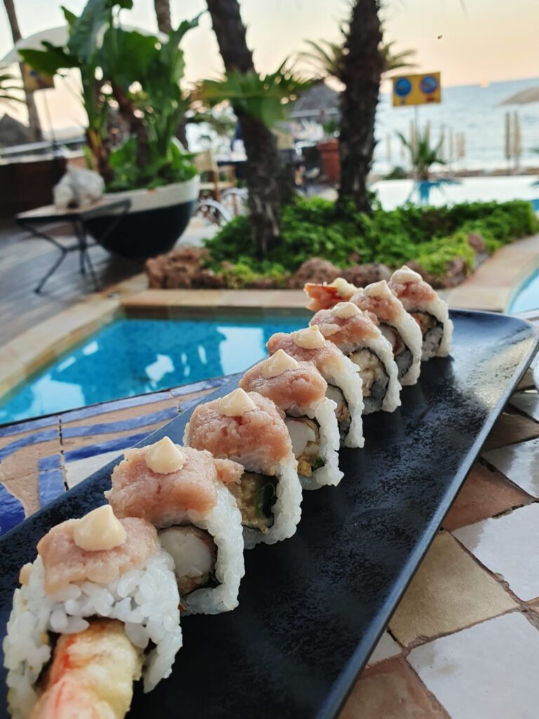 sushi beach hotel mare