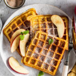 Waffle alle mele